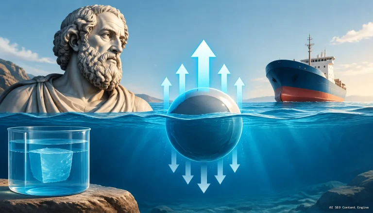 Archimedes' Principle and Buoyancy — F = ρVg Explained