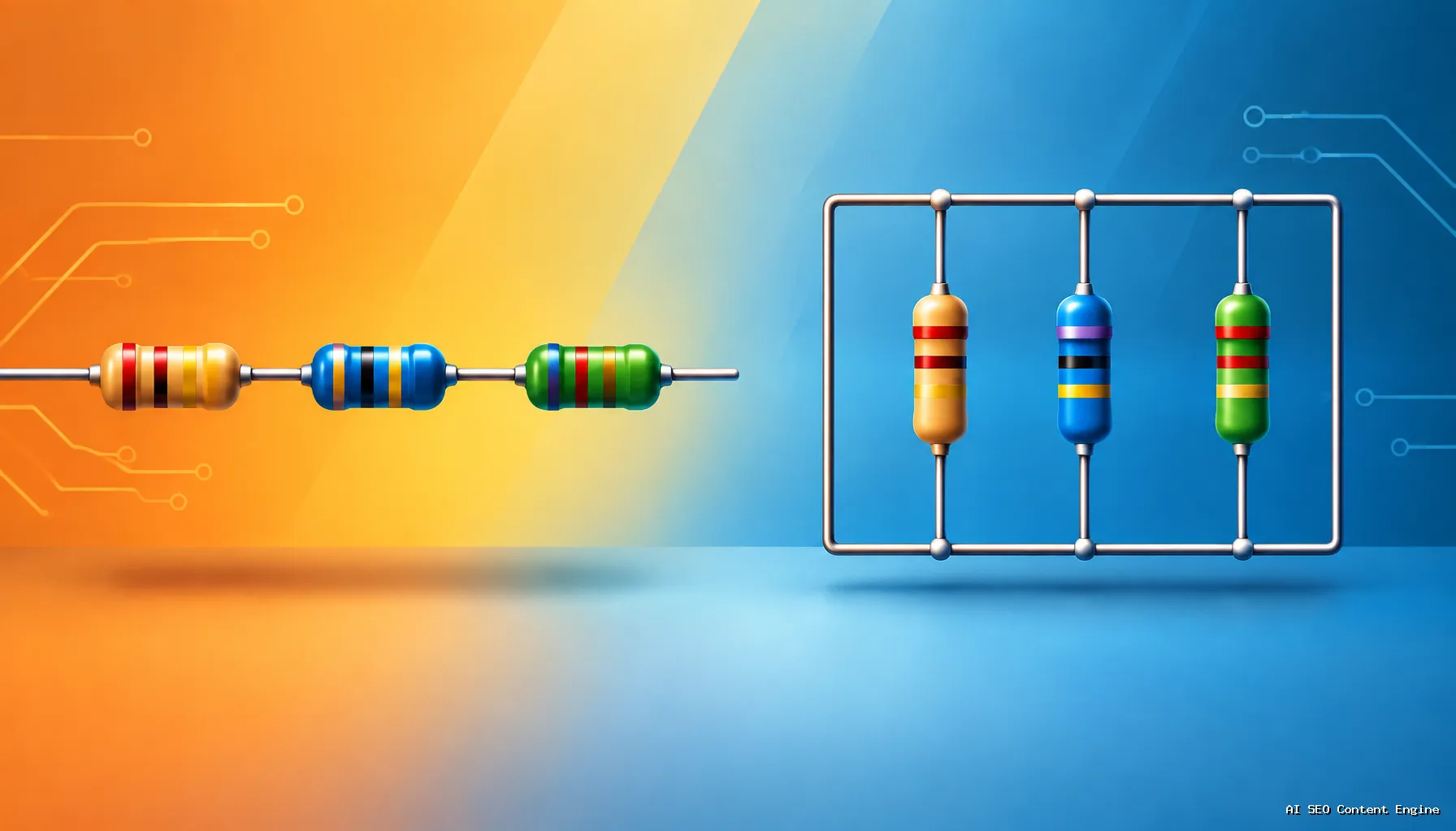 How to Combine Resistors in Series and Parallel
