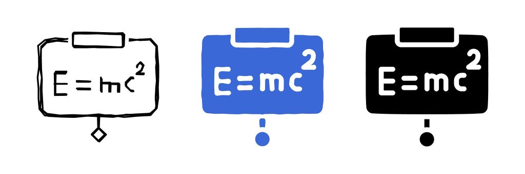 Mathematical representation of the Young's Modulus formula, where E equals stress divided by strain.